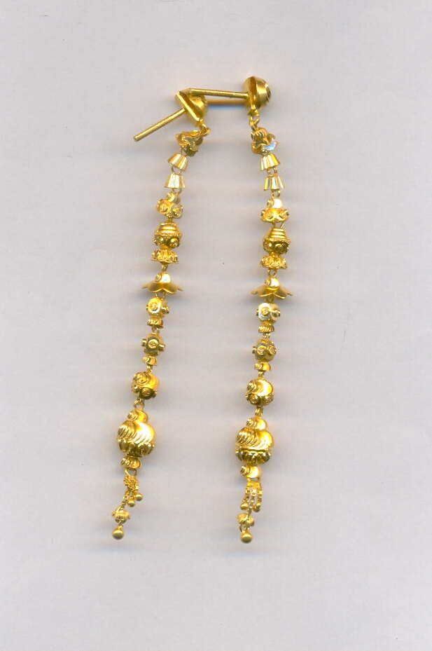GOLD HANGING PLAIN FANCY