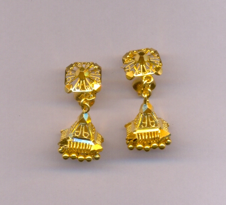 GOLD HANGING PLAIN FANCY