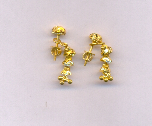 GOLD HANGING PLAIN FANCY