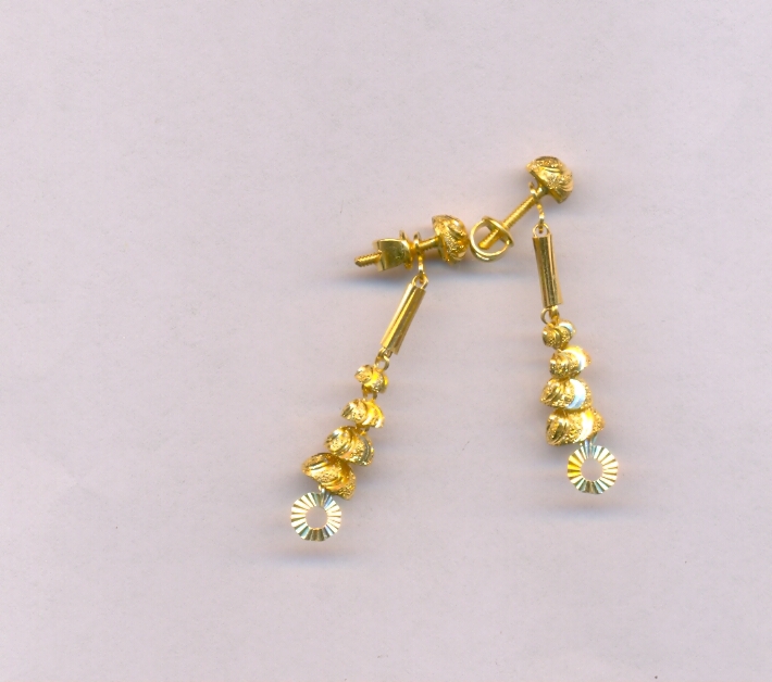 GOLD HANGING PLAIN FANCY