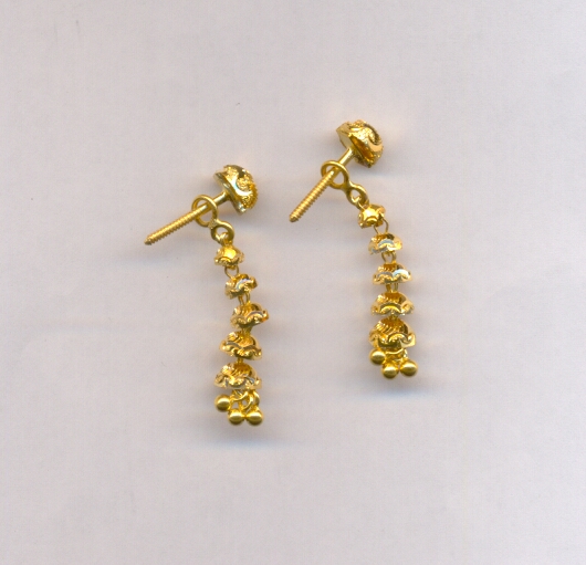 GOLD HANGING PLAIN FANCY