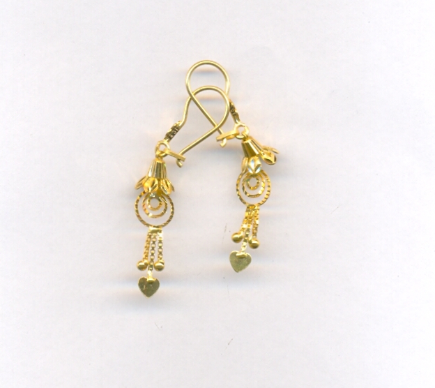 GOLD HANGING PLAIN FANCY