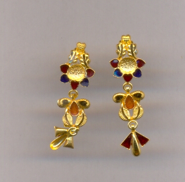 GOLD HANGING PLAIN FANCY