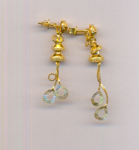 GOLD HANGING PLAIN FANCY