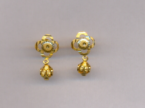 GOLD HANGING PLAIN FANCY