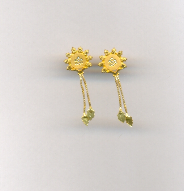 GOLD HANGING PLAIN FANCY