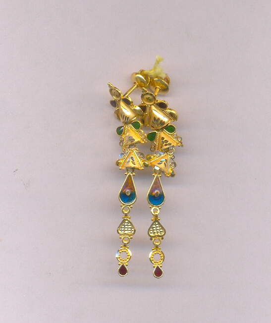 GOLD HANGING PLAIN FANCY