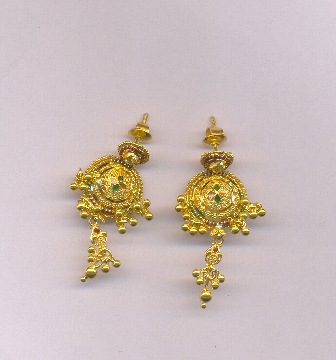 GOLD HANGING PLAIN FANCY