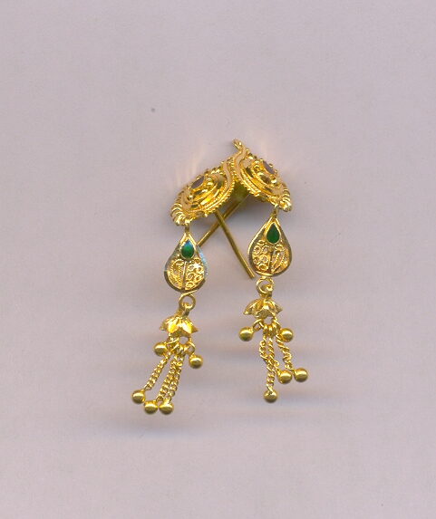 GOLD HANGING PLAIN FANCY