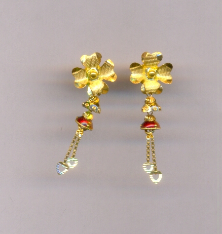 GOLD HANGING PLAIN FANCY