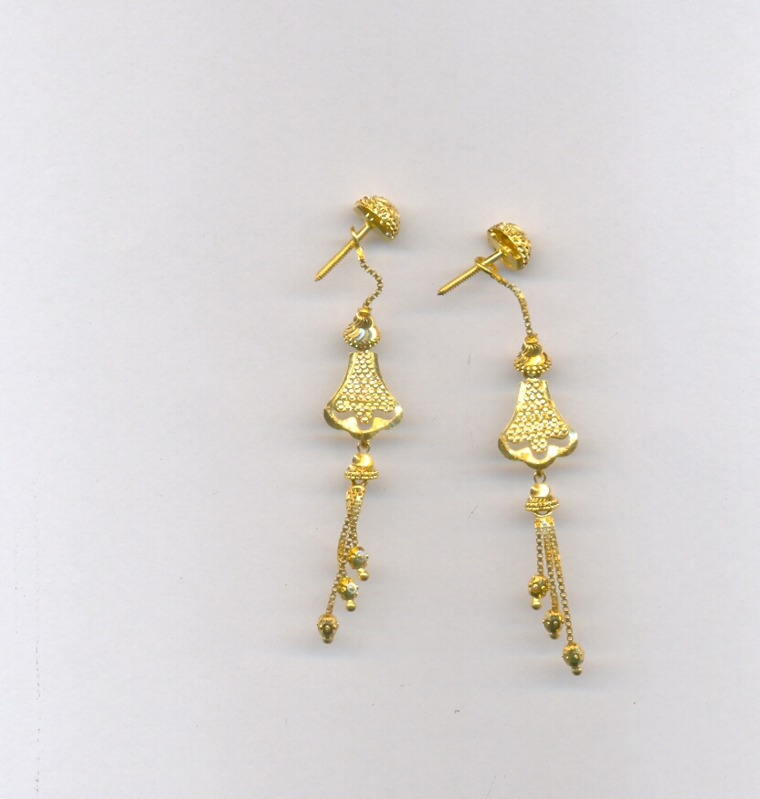 GOLD HANGING PLAIN FANCY