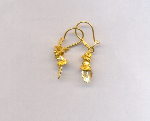 GOLD HANGING PLAIN FANCY