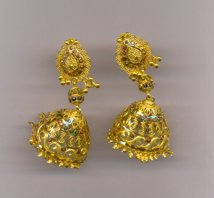 GOLD HANGING PLAIN FANCY