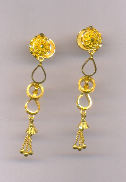GOLD HANGING PLAIN FANCY