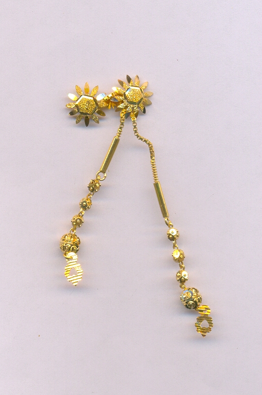 GOLD HANGING PLAIN FANCY