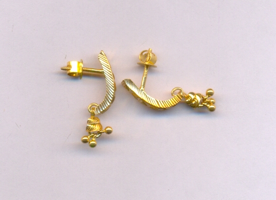 GOLD HANGING PLAIN FANCY