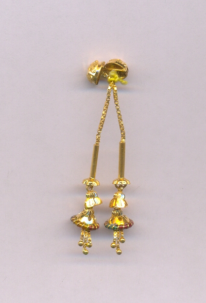 GOLD HANGING PLAIN FANCY