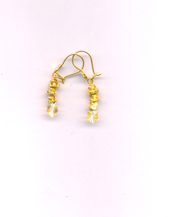 GOLD HANGING PLAIN FANCY