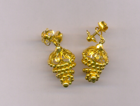 GOLD HANGING PLAIN FANCY