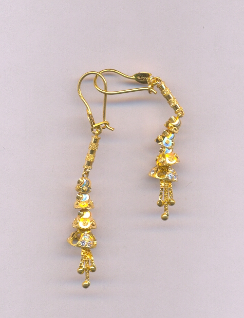 GOLD HANGING PLAIN FANCY