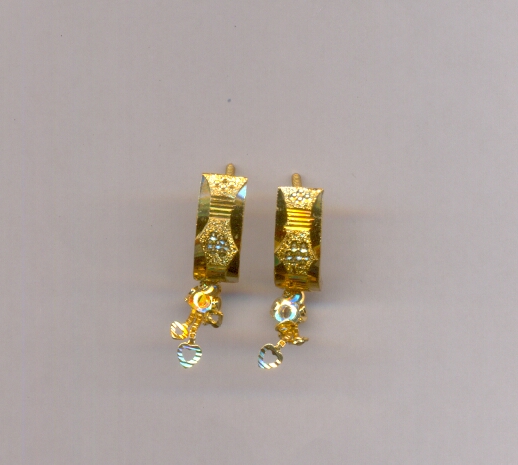 GOLD HANGING PLAIN FANCY
