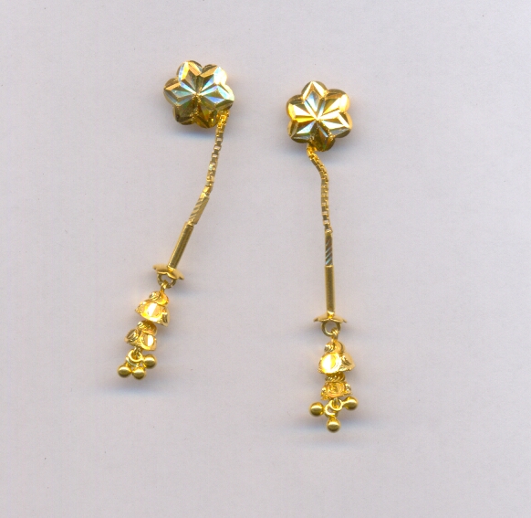 GOLD HANGING PLAIN FANCY