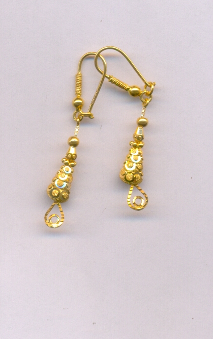 GOLD HANGING PLAIN FANCY