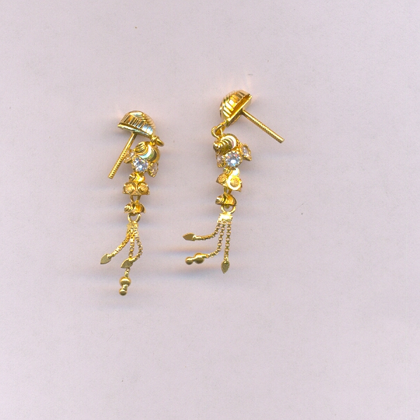 GOLD HANGING PLAIN FANCY