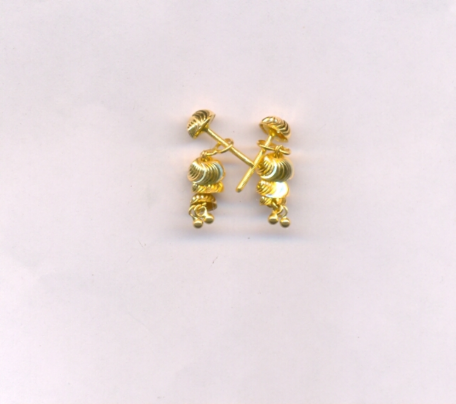 GOLD HANGING PLAIN FANCY