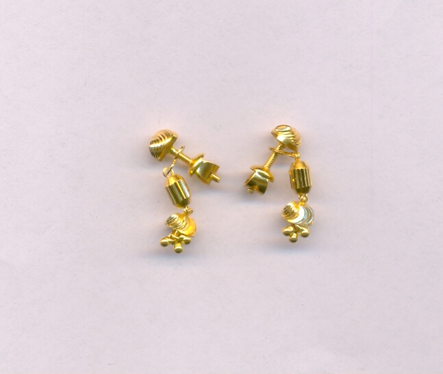 GOLD HANGING PLAIN FANCY