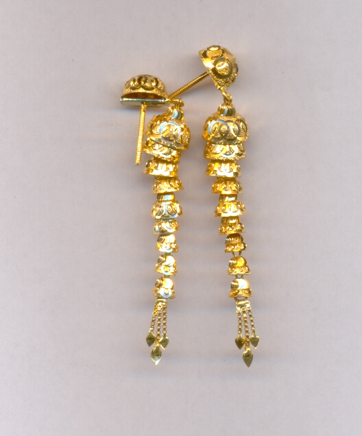 GOLD HANGING PLAIN FANCY
