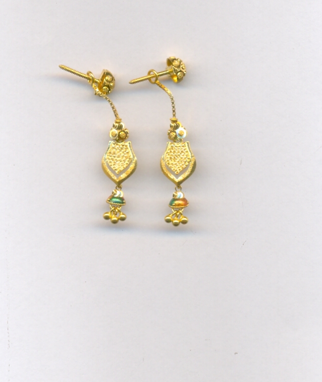 GOLD HANGING PLAIN FANCY