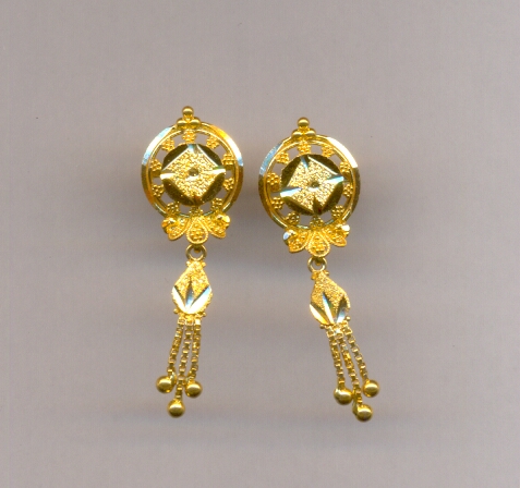 GOLD HANGING PLAIN FANCY
