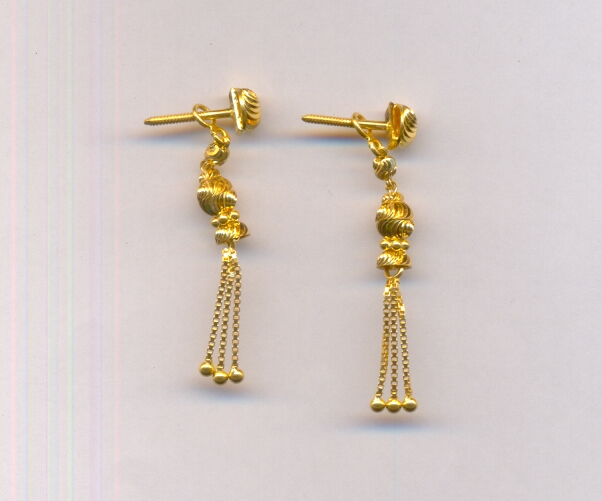 GOLD HANGING PLAIN FANCY