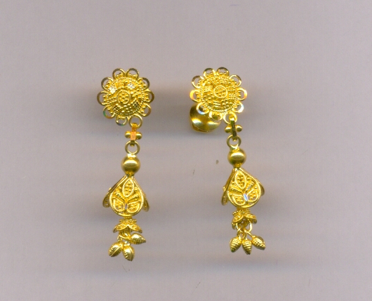 GOLD HANGING PLAIN FANCY