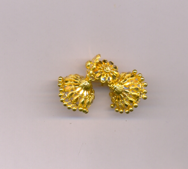 GOLD HANGING PLAIN FANCY