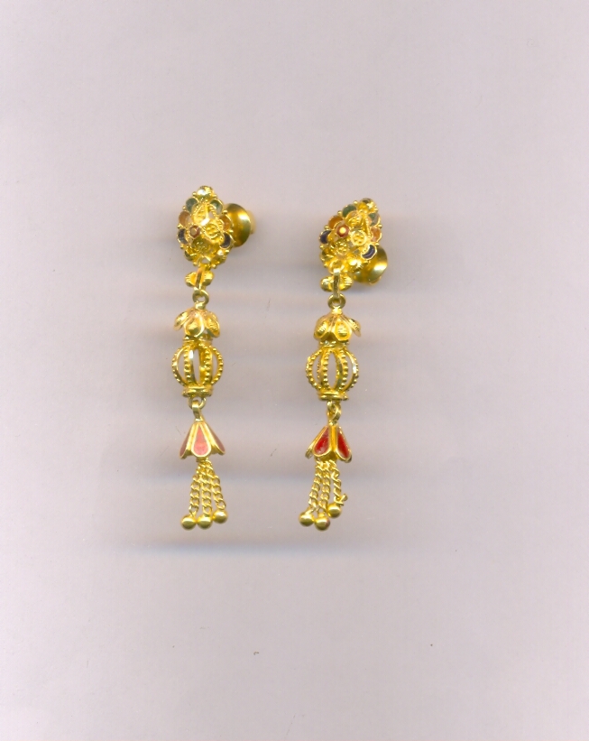 GOLD HANGING PLAIN FANCY