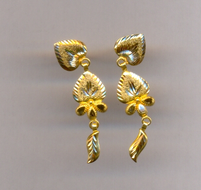 GOLD HANGING PLAIN FANCY