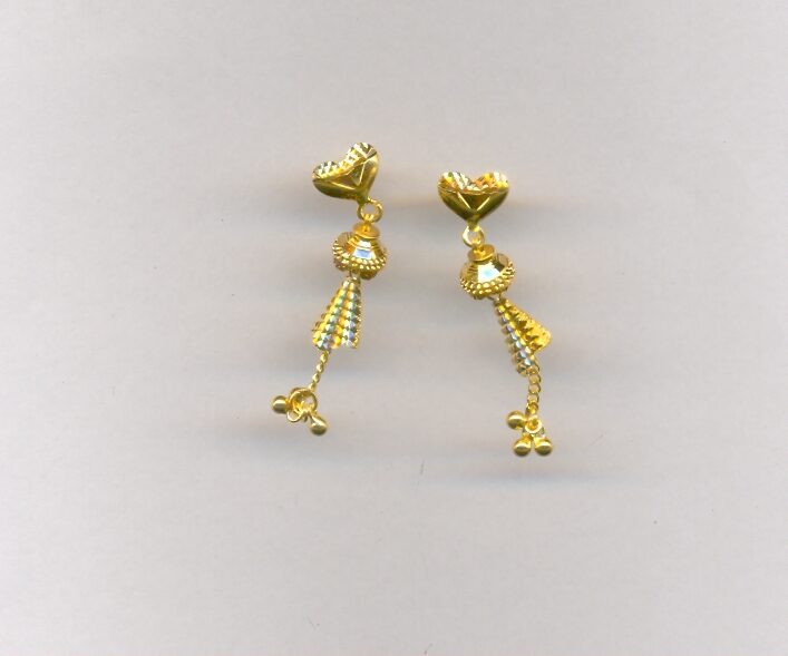 GOLD HANGING PLAIN FANCY