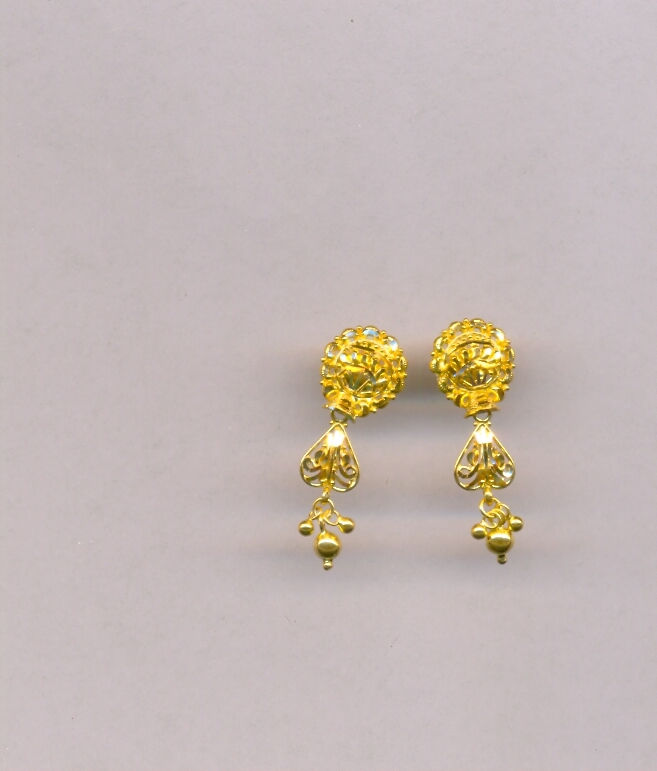 GOLD HANGING PLAIN FANCY