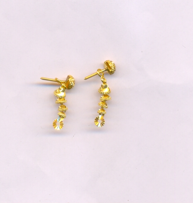 GOLD HANGING PLAIN FANCY