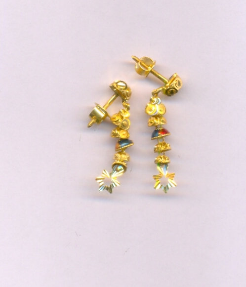 GOLD HANGING PLAIN FANCY