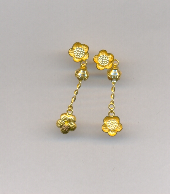 GOLD HANGING PLAIN FANCY