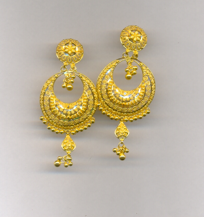 GOLD HANGING PLAIN FANCY