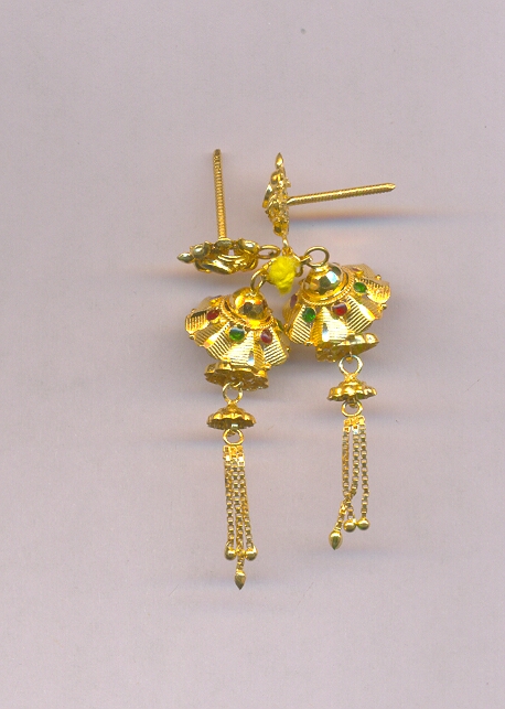 GOLD HANGING PLAIN FANCY