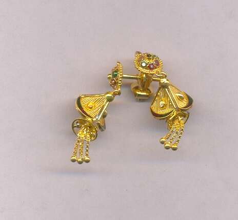 GOLD HANGING PLAIN FANCY