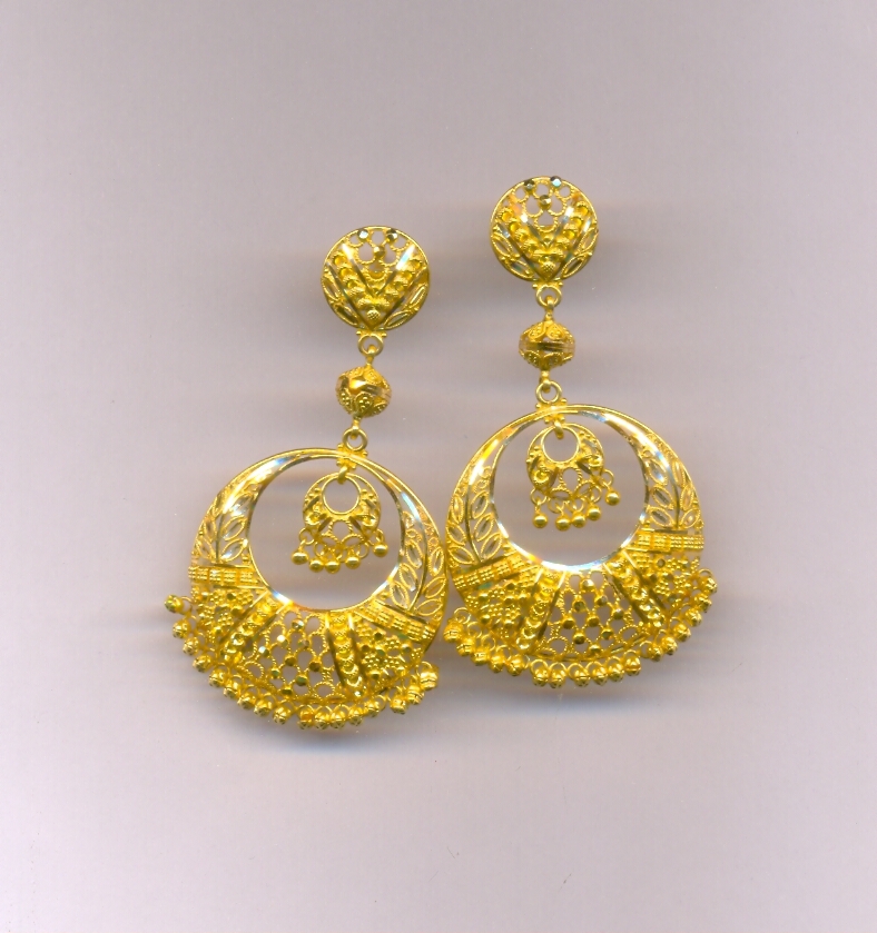 GOLD HANGING PLAIN FANCY