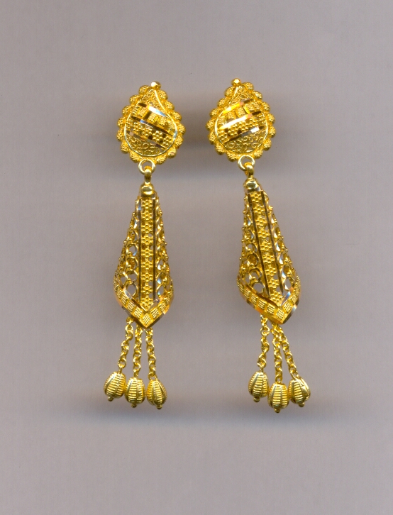 GOLD HANGING PLAIN FANCY