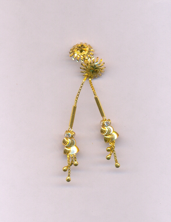 GOLD HANGING PLAIN FANCY