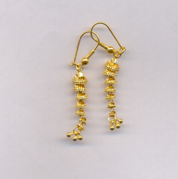 GOLD HANGING PLAIN FANCY